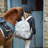Horses Oilcloth Backpack